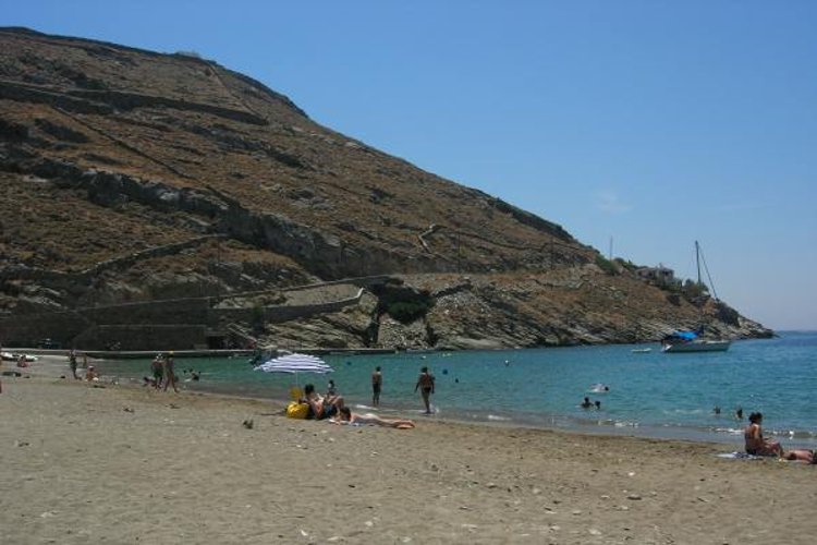 Korissia beach